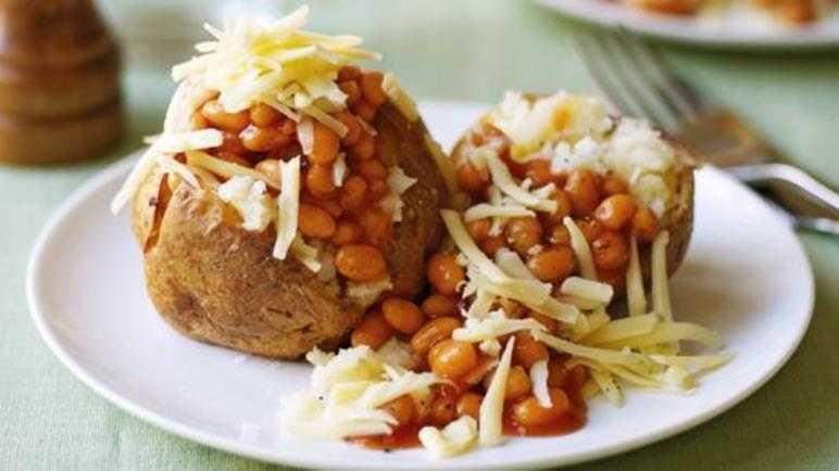 Cheese & Bean Jacket Potato