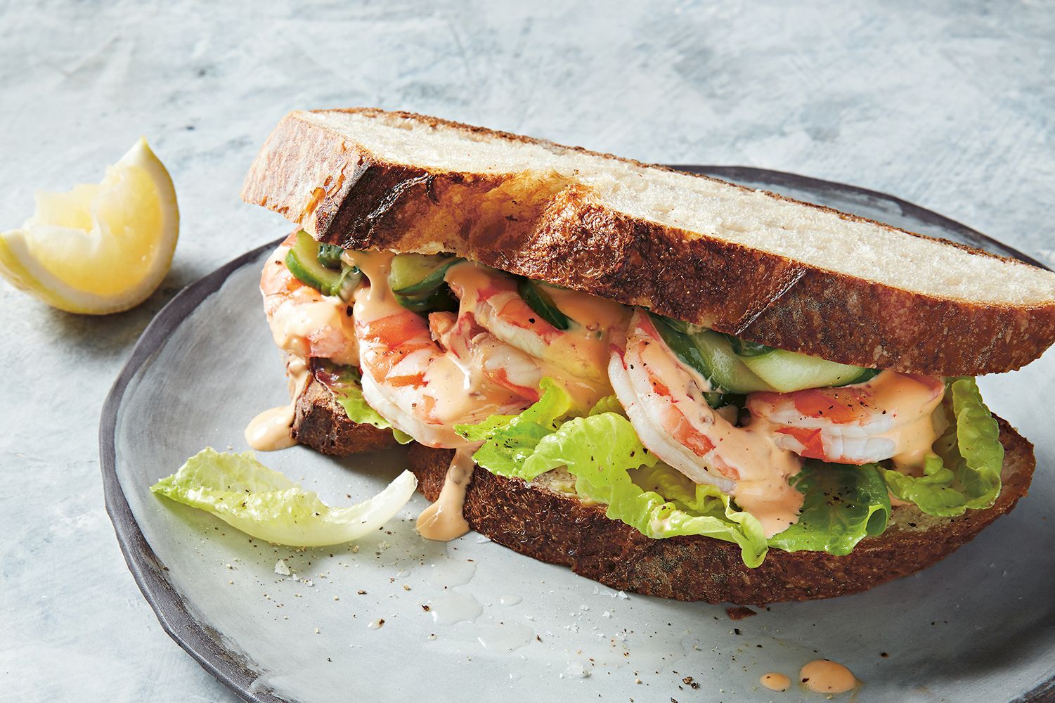 Prawn Mayonnaise Sandwich